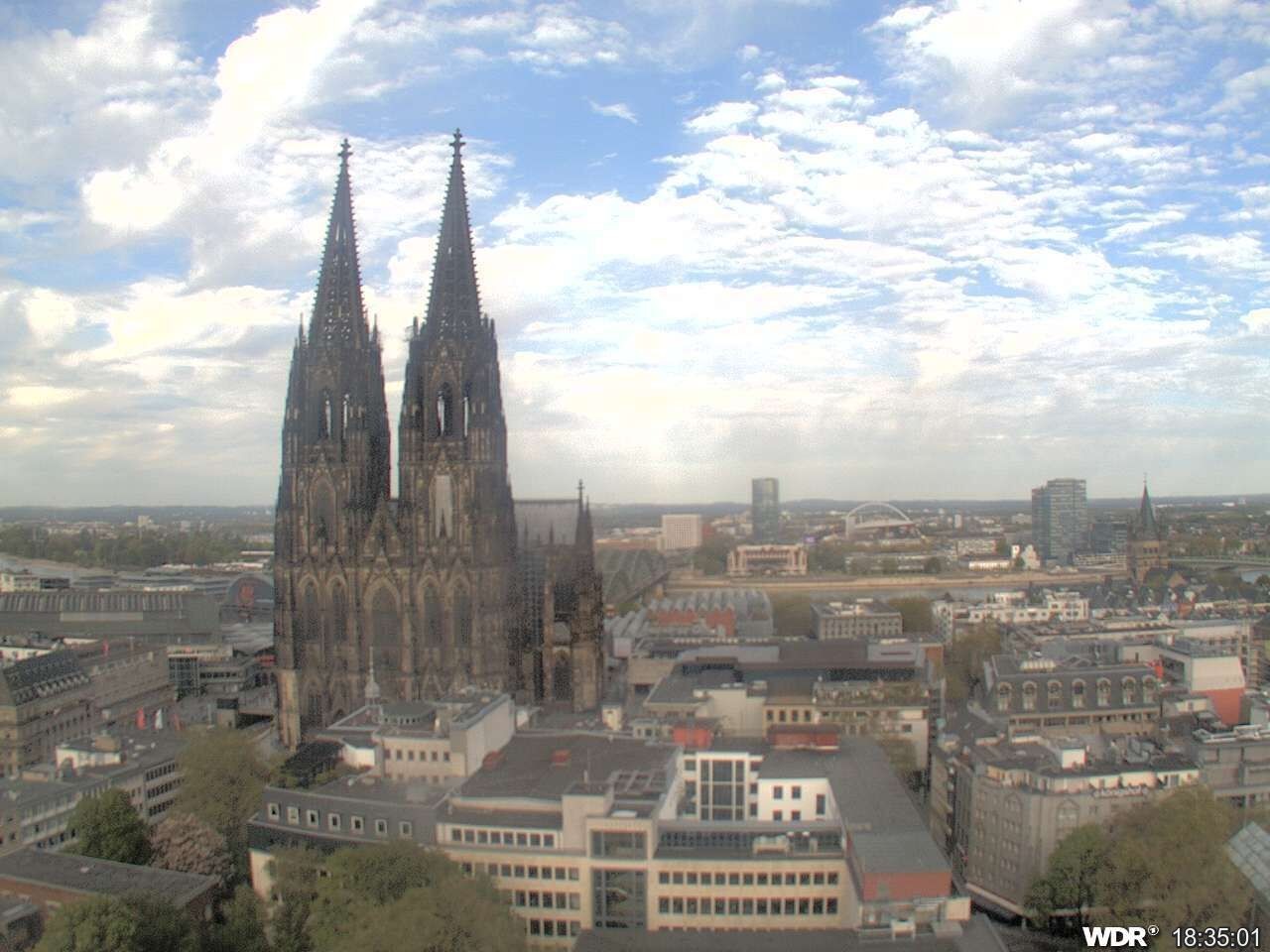 Archived image Webcam Cologne Cathedral
