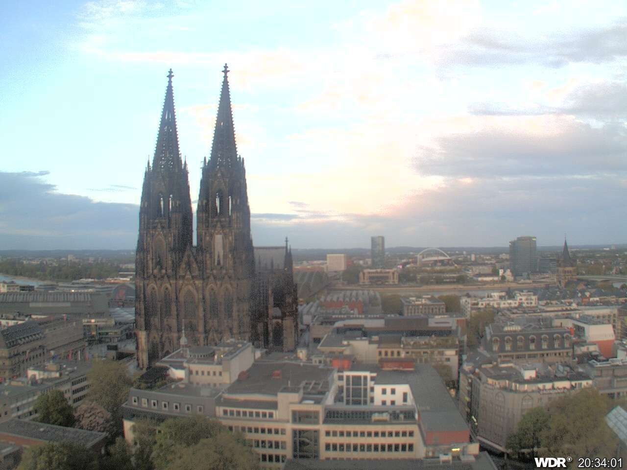 Archived image Webcam Cologne Cathedral