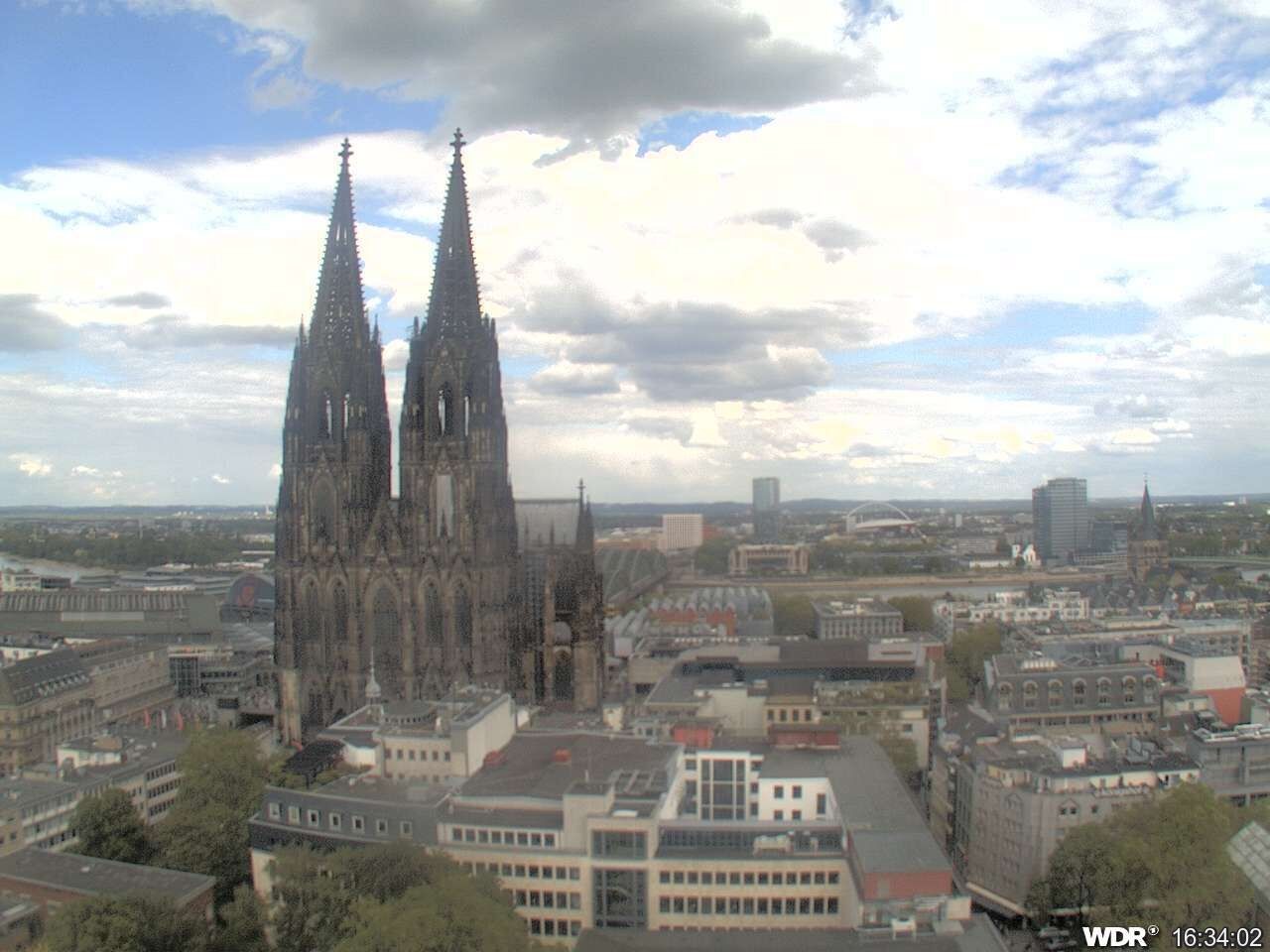 Archived image Webcam Cologne Cathedral