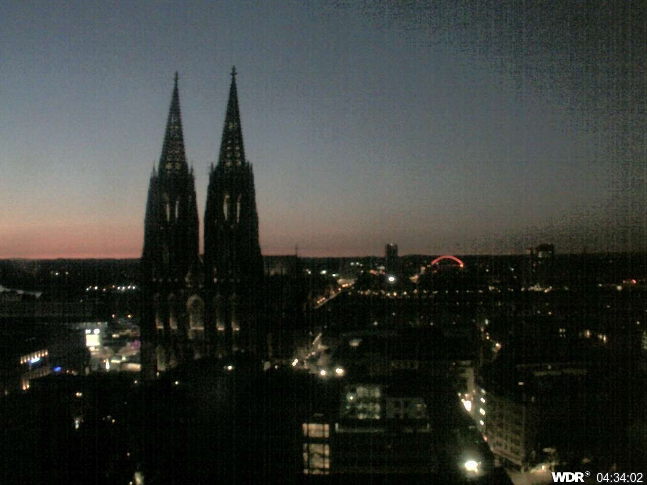 Archived image Webcam Cologne Cathedral