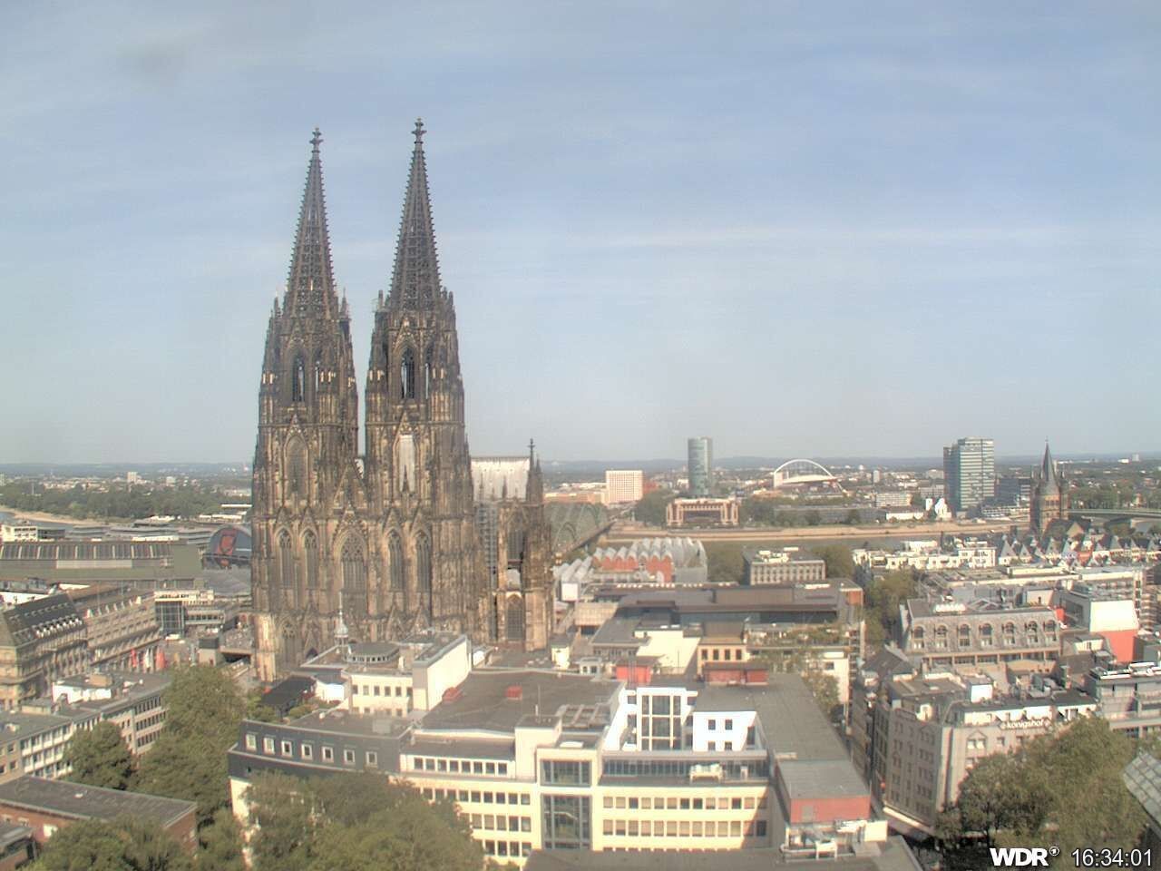 Archived image Webcam Cologne Cathedral