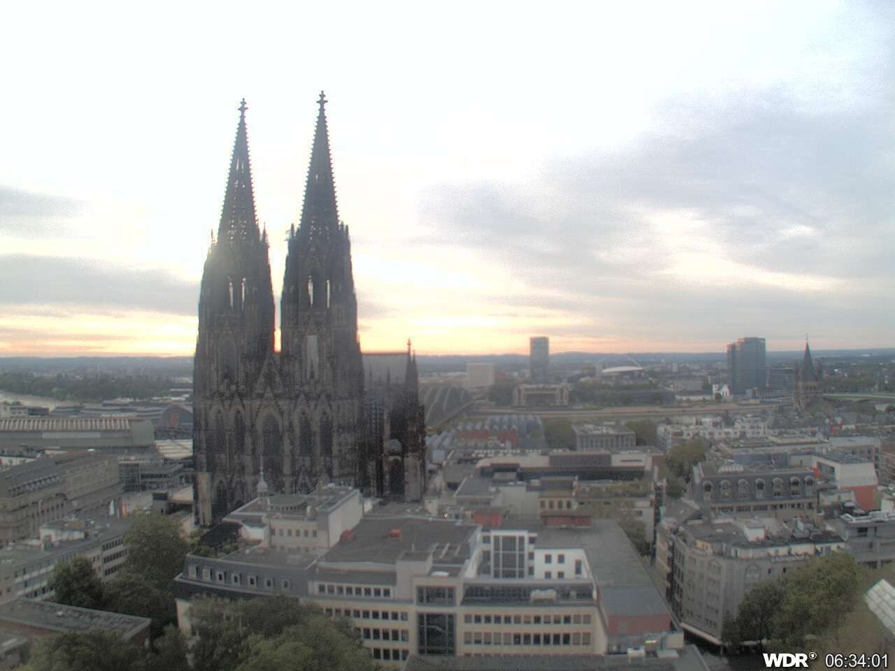 Archived image Webcam Cologne Cathedral