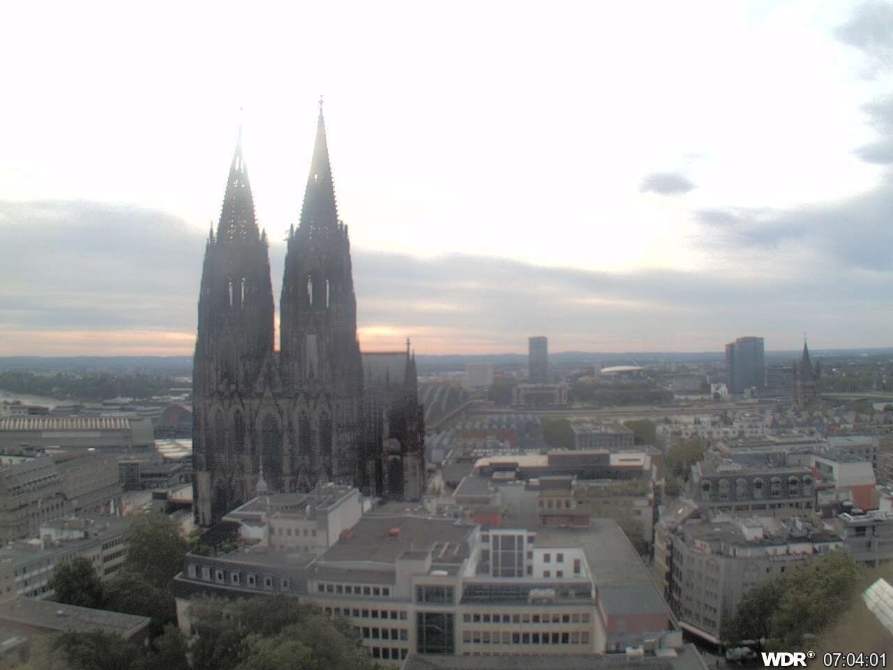 Archived image Webcam Cologne Cathedral