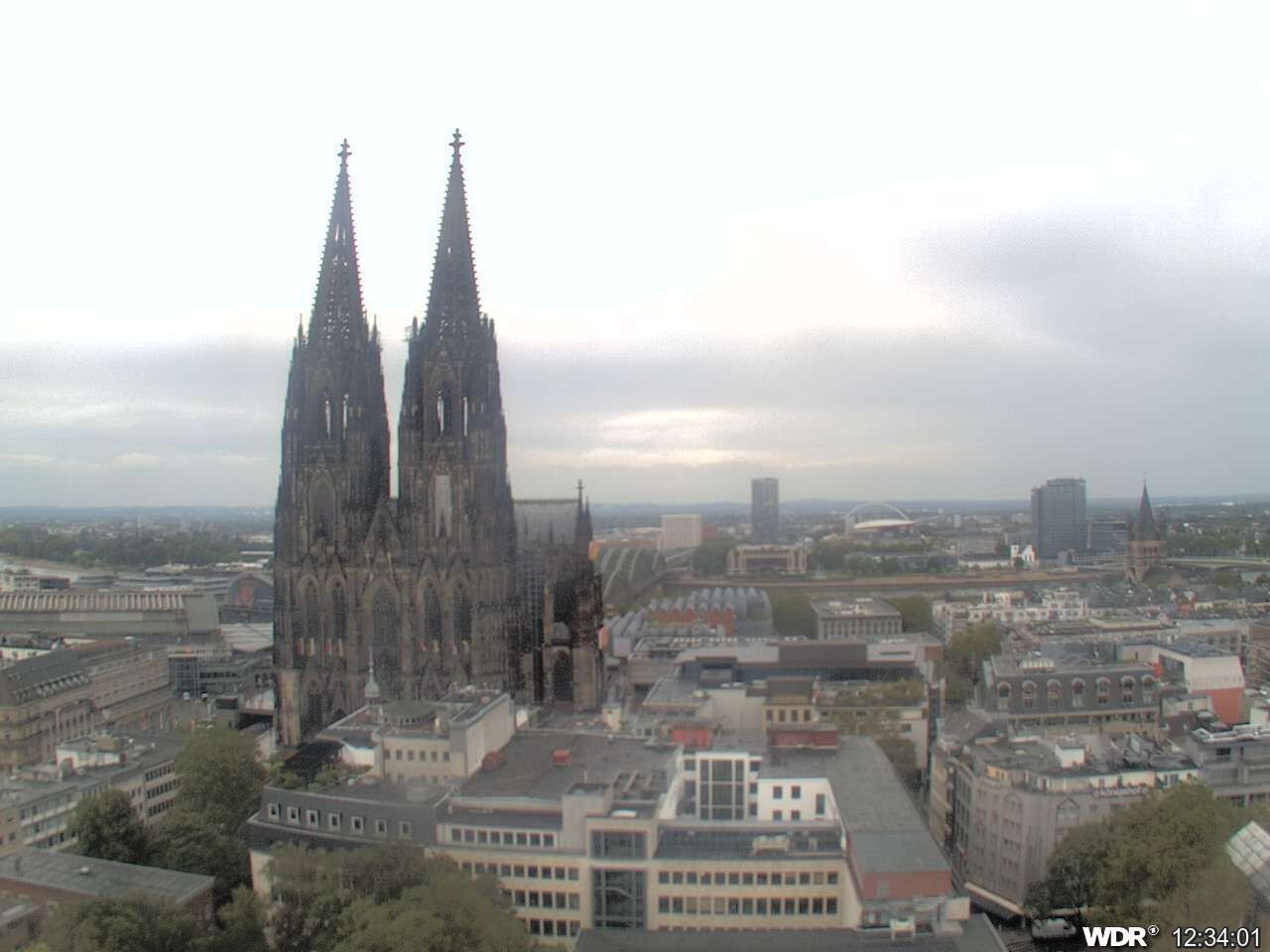 Archived image Webcam Cologne Cathedral