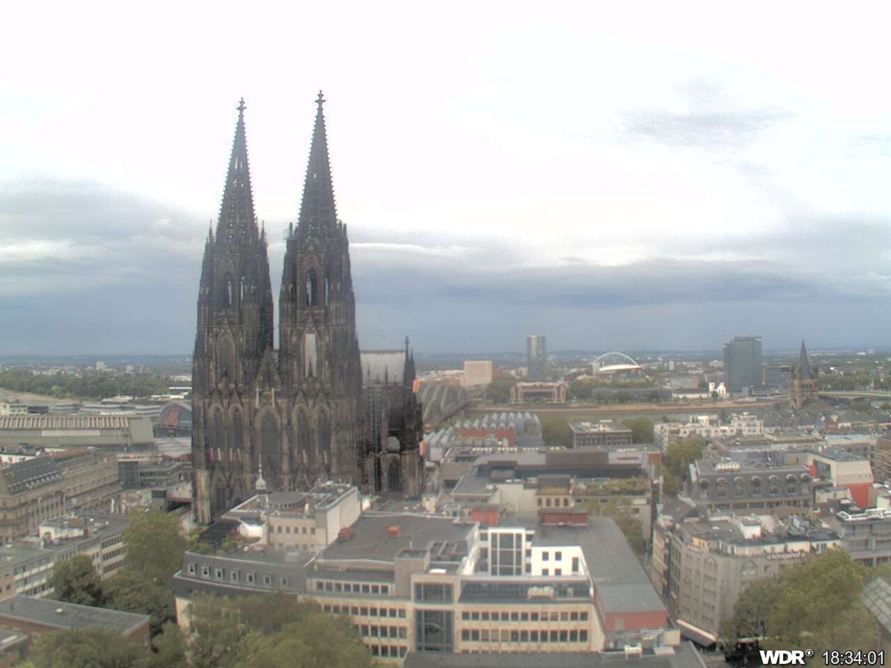 Archived image Webcam Cologne Cathedral