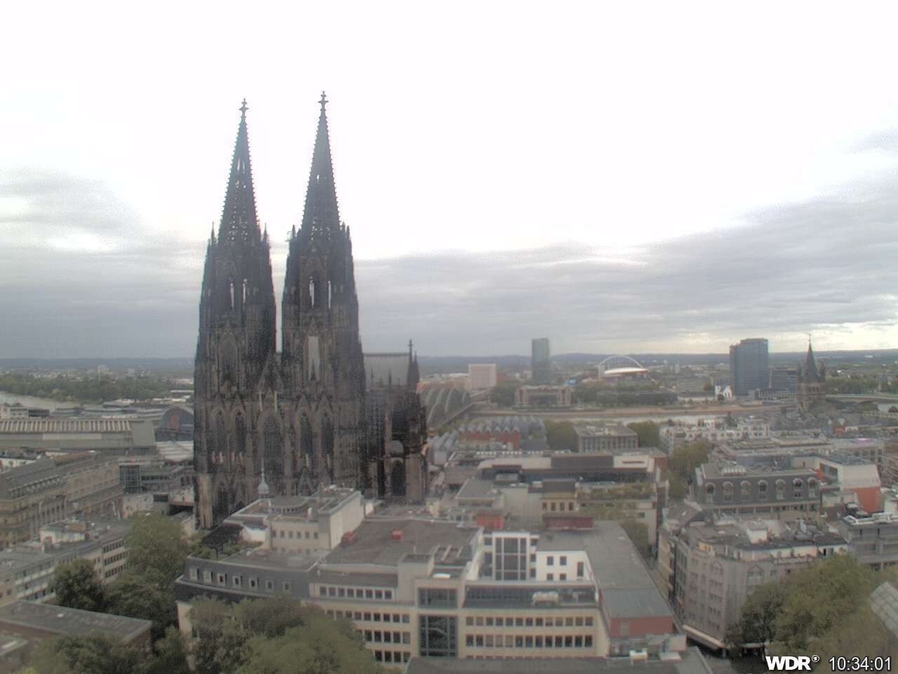 Archived image Webcam Cologne Cathedral