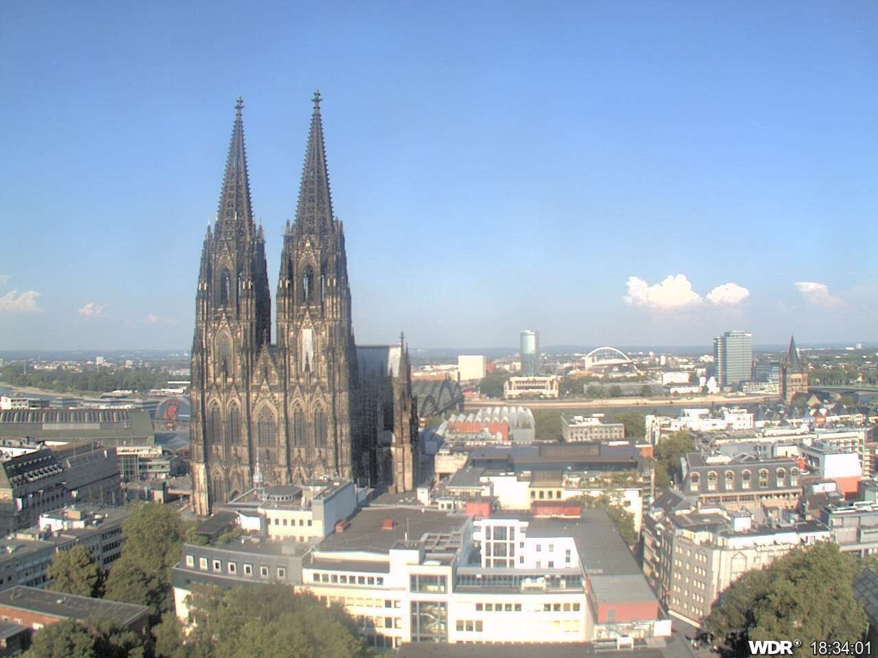 Archived image Webcam Cologne Cathedral