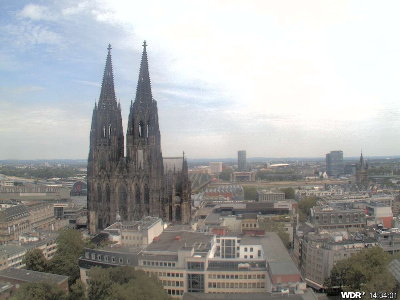 Archiv Foto Webcam Der Kölner Dom