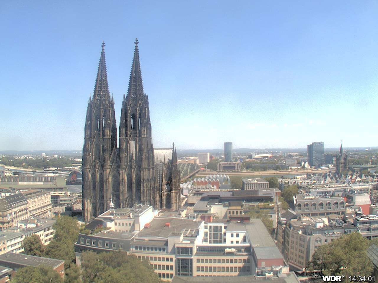 Archiv Foto Webcam Der Kölner Dom