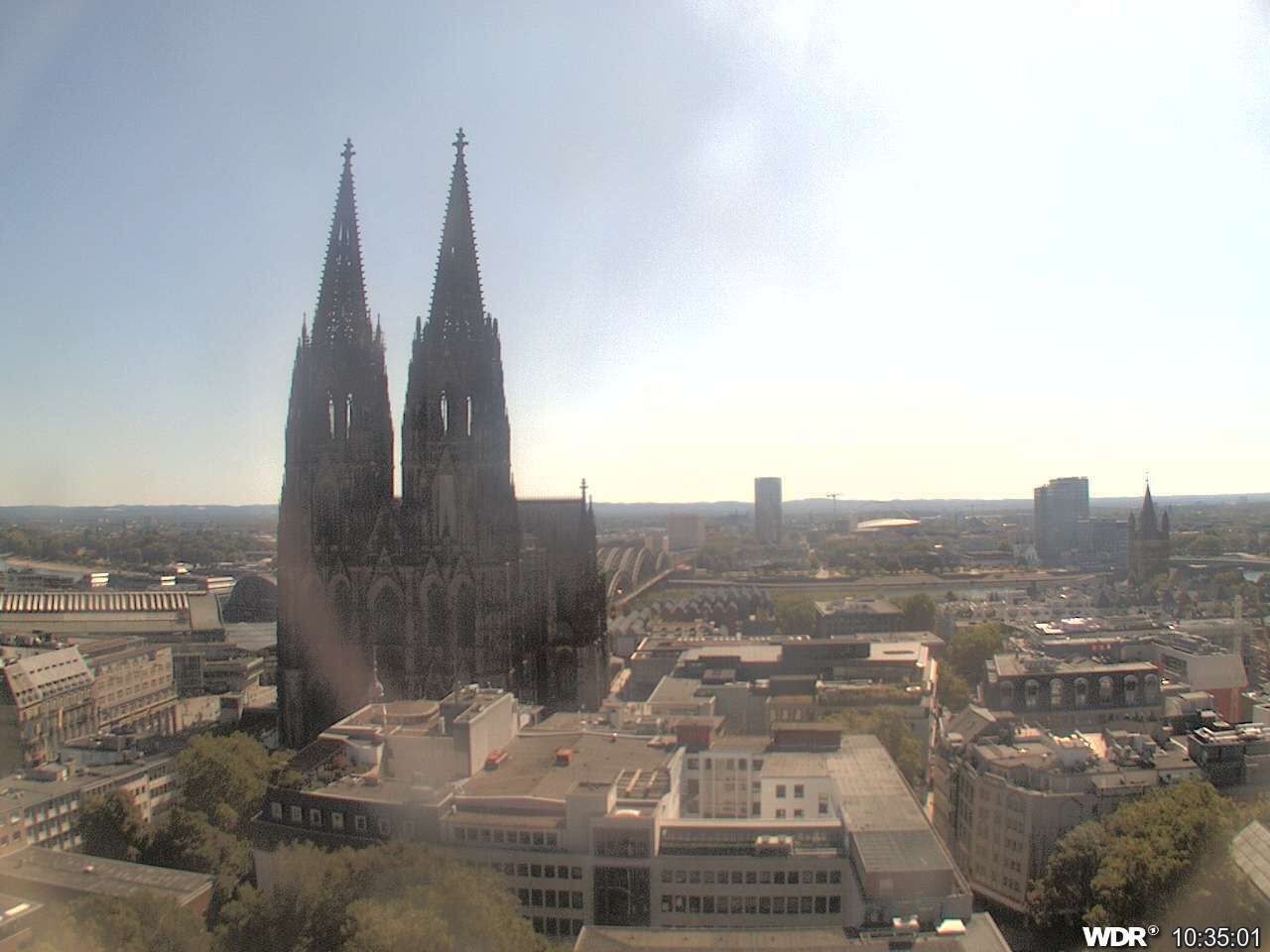 Archived image Webcam Cologne Cathedral
