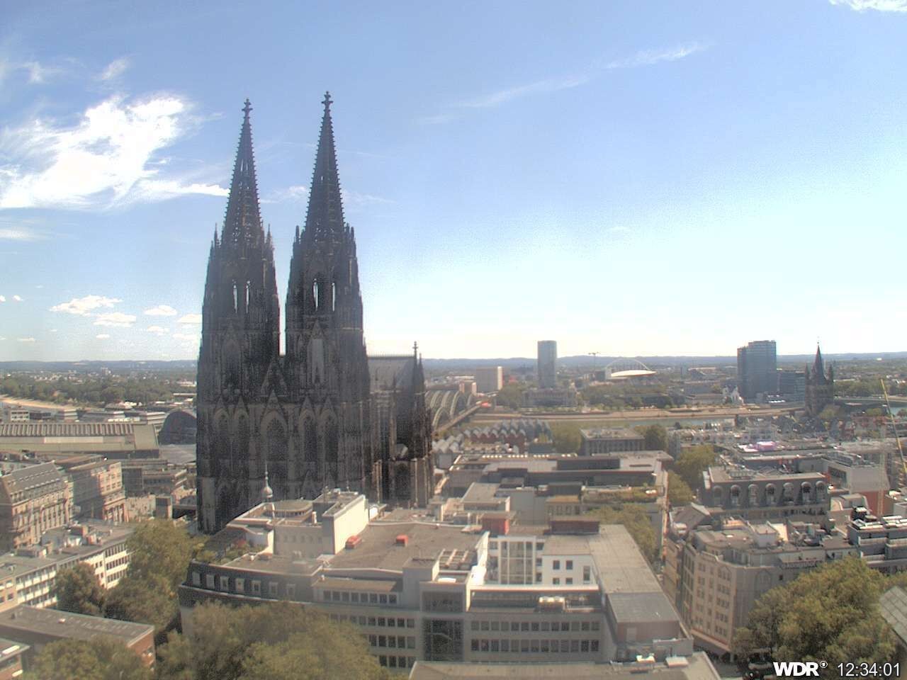 Archived image Webcam Cologne Cathedral