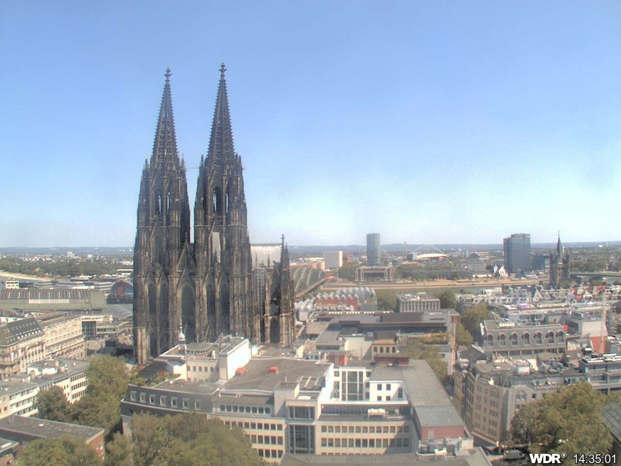 Archiv Foto Webcam Der Kölner Dom