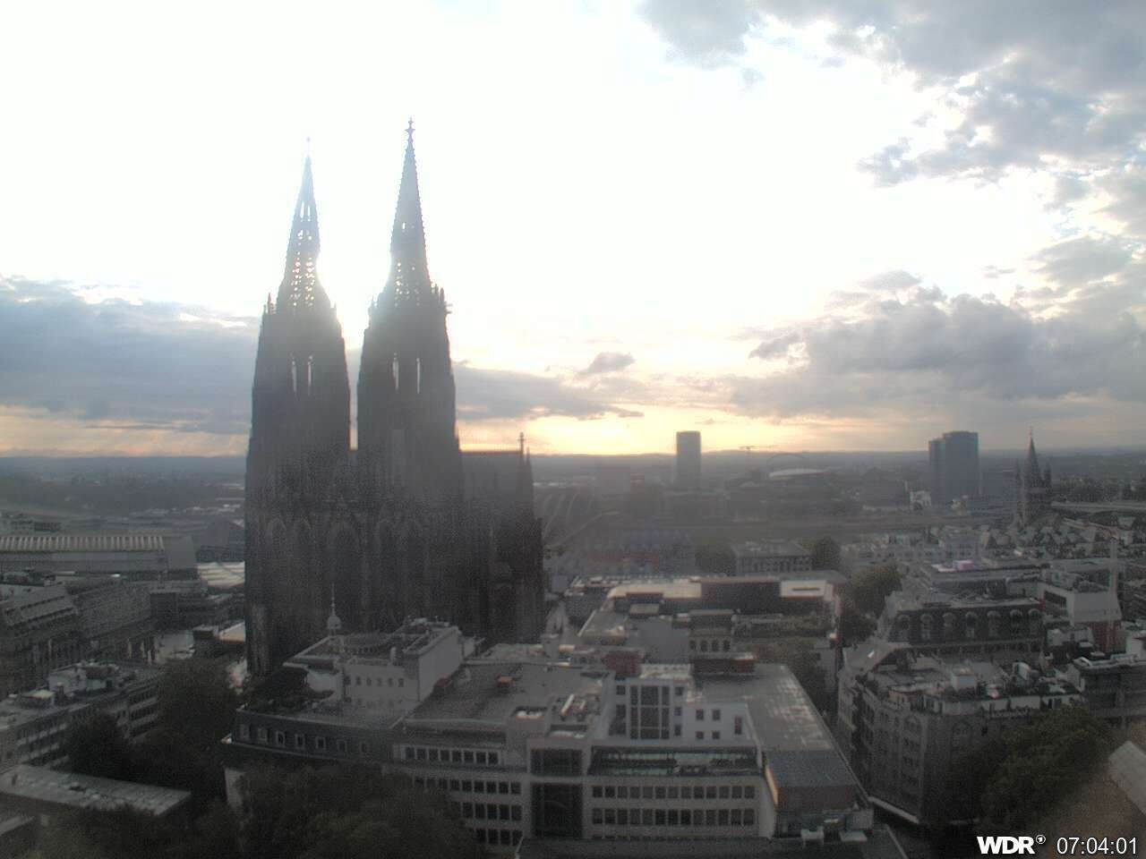 Archived image Webcam Cologne Cathedral