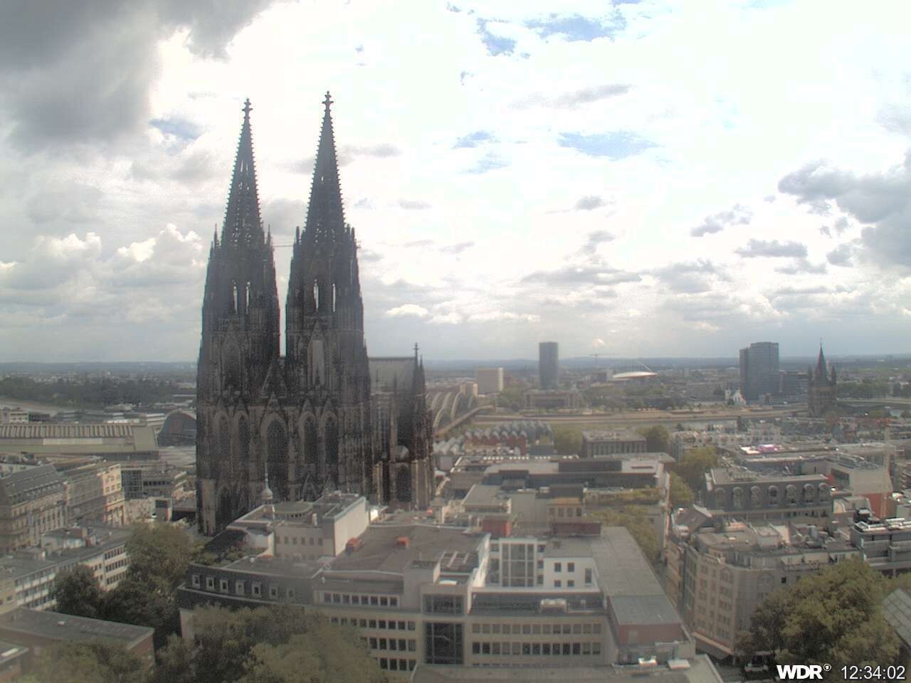 Archived image Webcam Cologne Cathedral