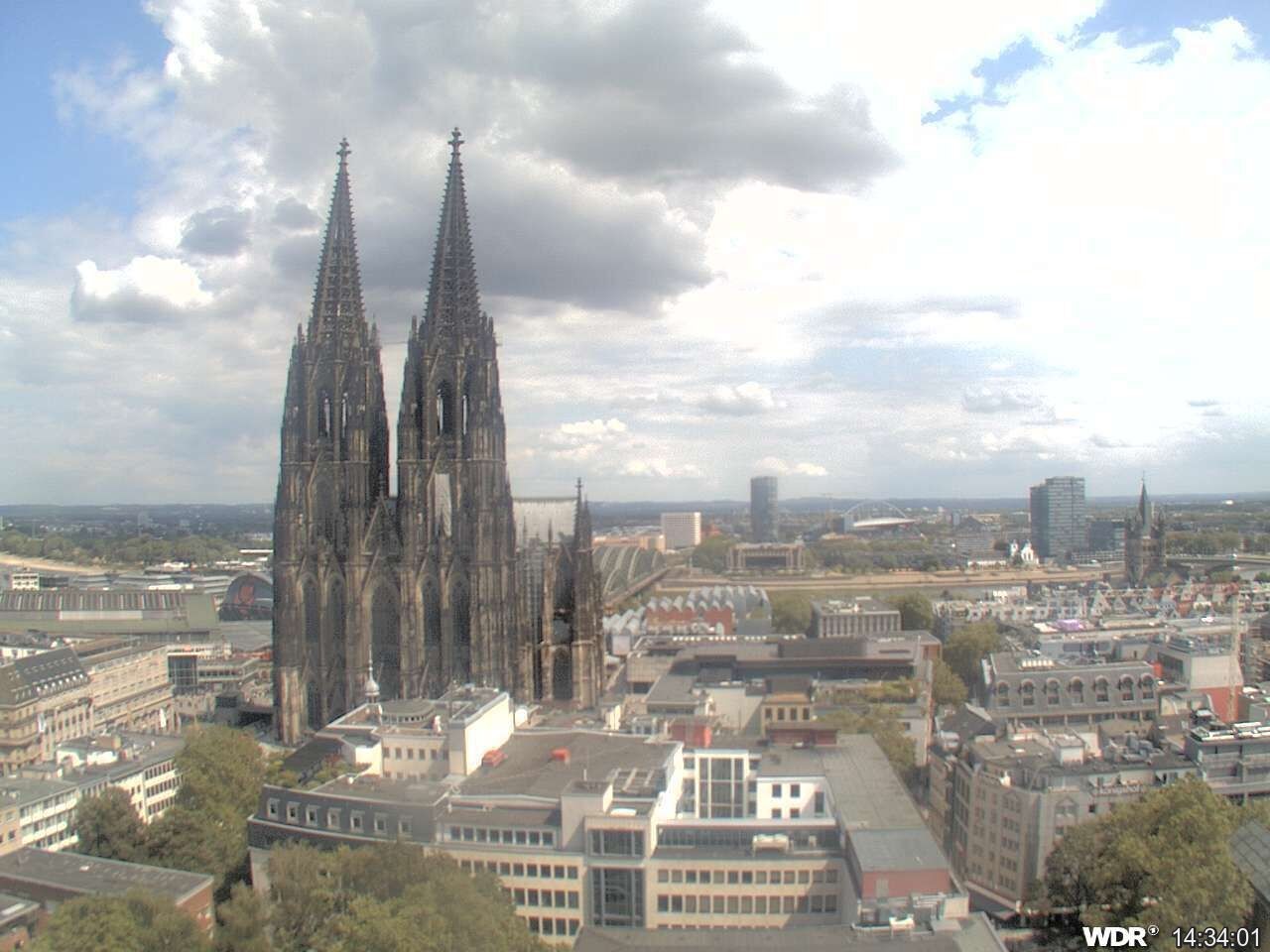 Archived image Webcam Cologne Cathedral