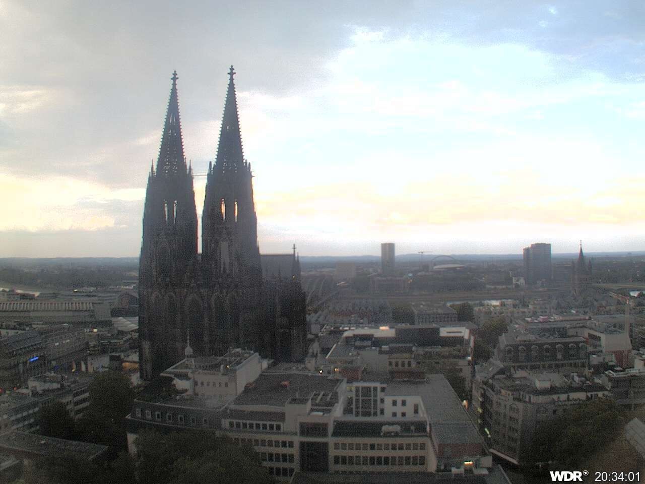 Archived image Webcam Cologne Cathedral