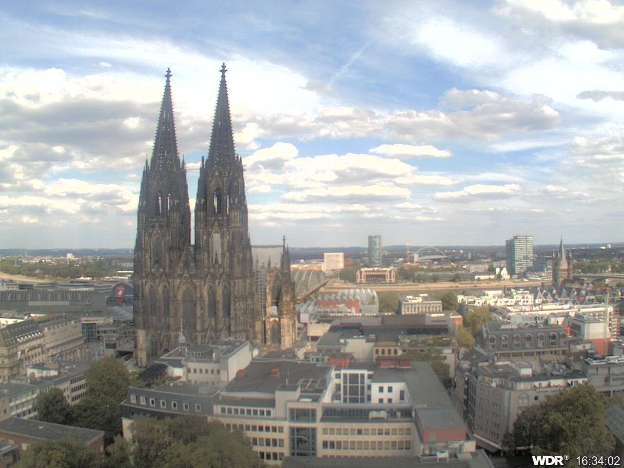 Archived image Webcam Cologne Cathedral