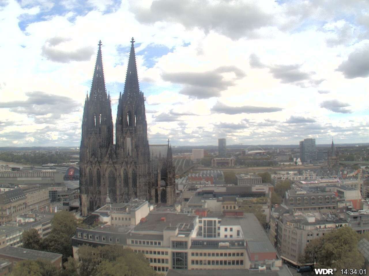 Archived image Webcam Cologne Cathedral