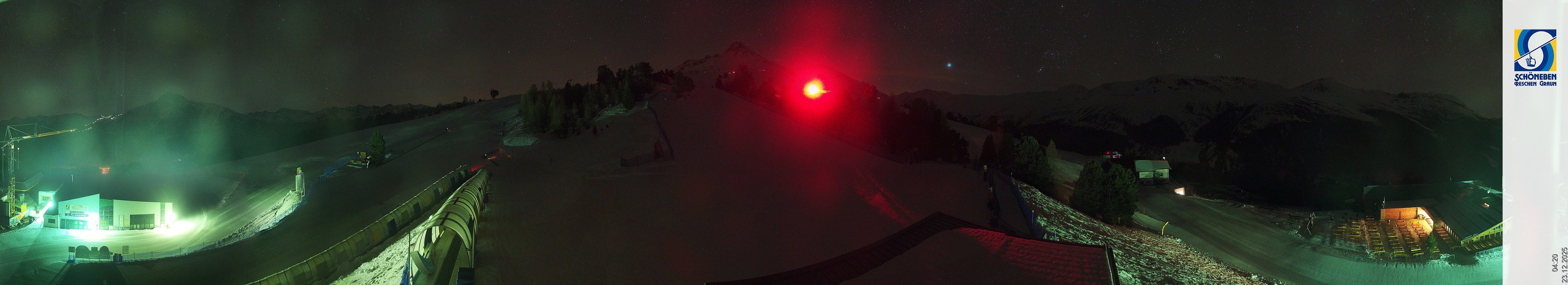 Archiv Foto Webcam Schöneben - Panoramablick von der Mittelstation