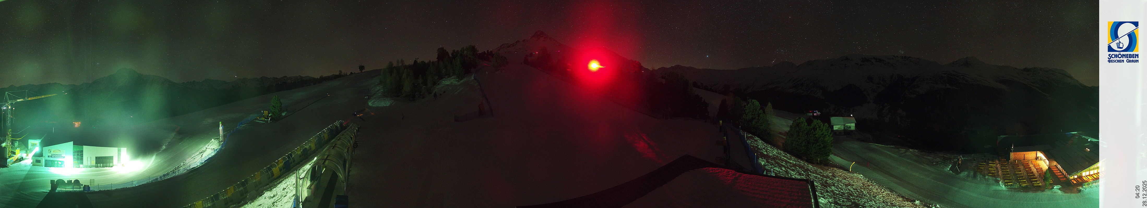 Archiv Foto Webcam Schöneben - Panoramablick von der Mittelstation