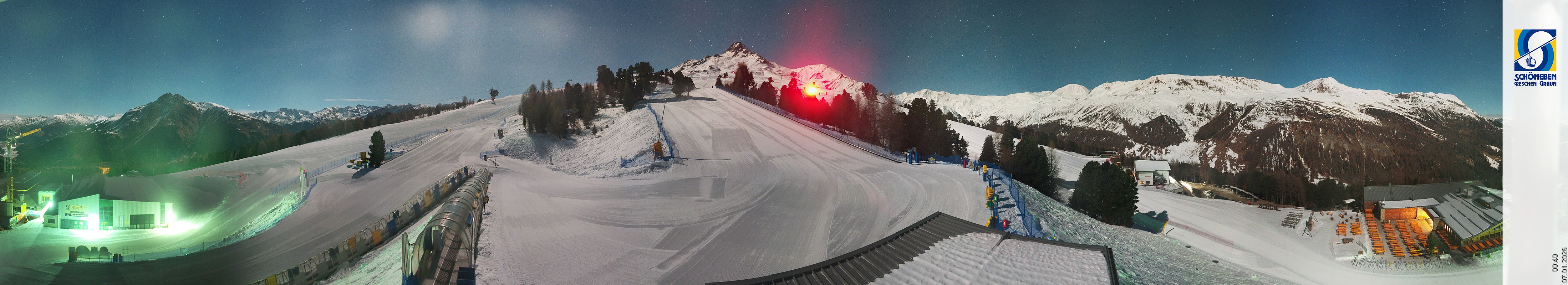 Archiv Foto Webcam Schöneben - Panoramablick von der Mittelstation