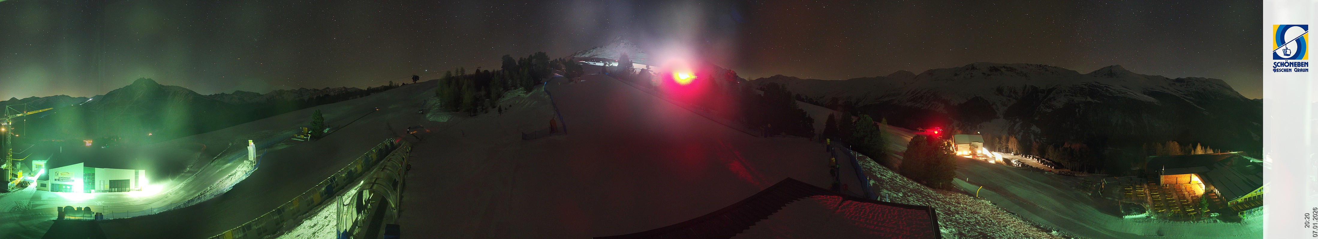 Archiv Foto Webcam Schöneben - Panoramablick von der Mittelstation