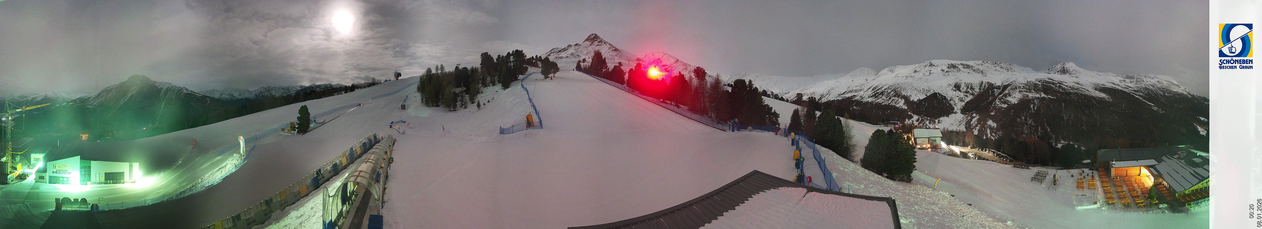 Archiv Foto Webcam Schöneben - Panoramablick von der Mittelstation