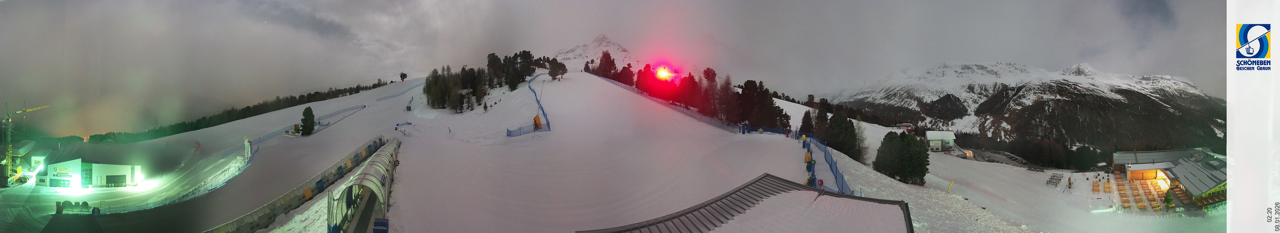 Archiv Foto Webcam Schöneben - Panoramablick von der Mittelstation