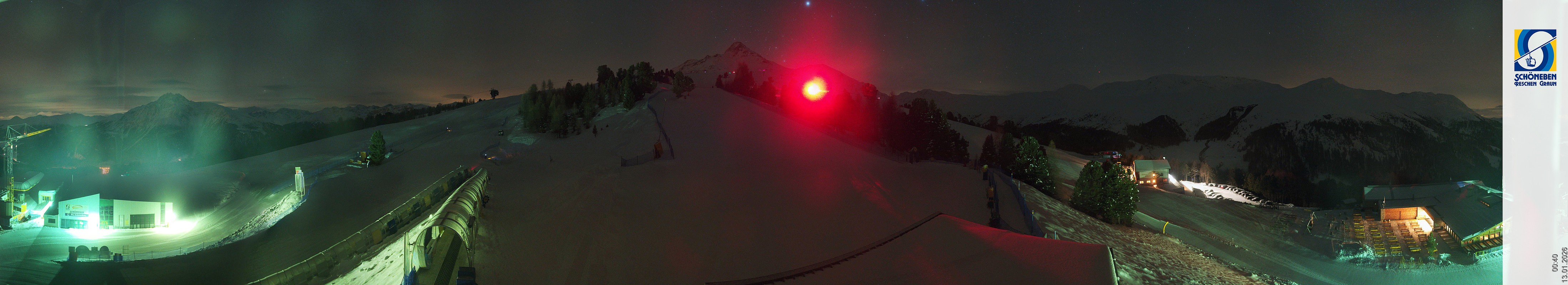 Archiv Foto Webcam Schöneben - Panoramablick von der Mittelstation