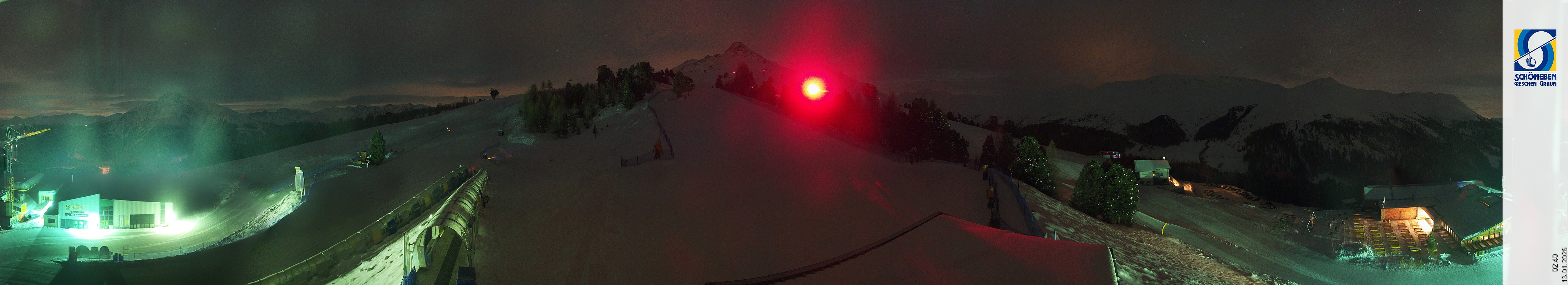 Archiv Foto Webcam Schöneben - Panoramablick von der Mittelstation