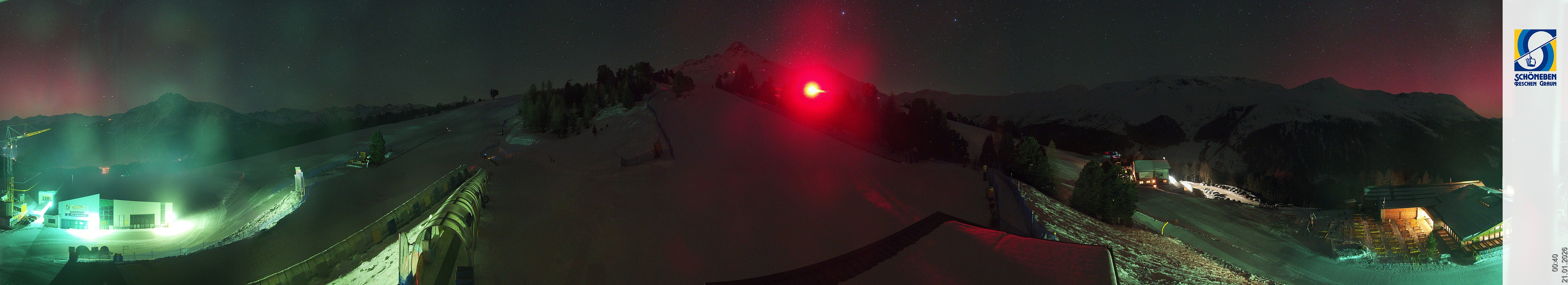 Archiv Foto Webcam Schöneben - Panoramablick von der Mittelstation