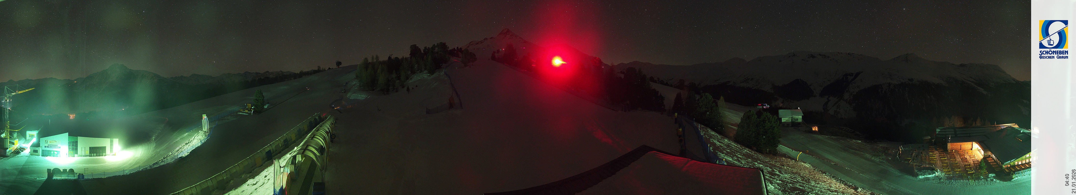 Archiv Foto Webcam Schöneben - Panoramablick von der Mittelstation