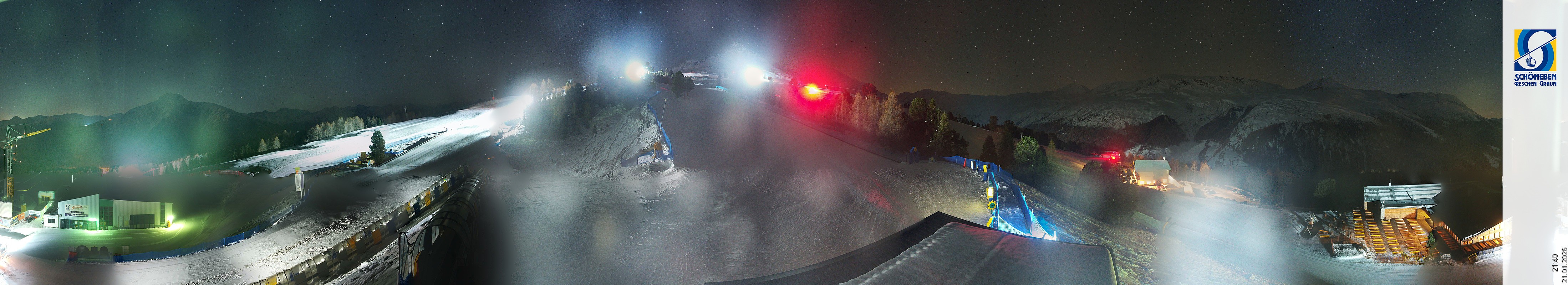 Archiv Foto Webcam Schöneben - Panoramablick von der Mittelstation