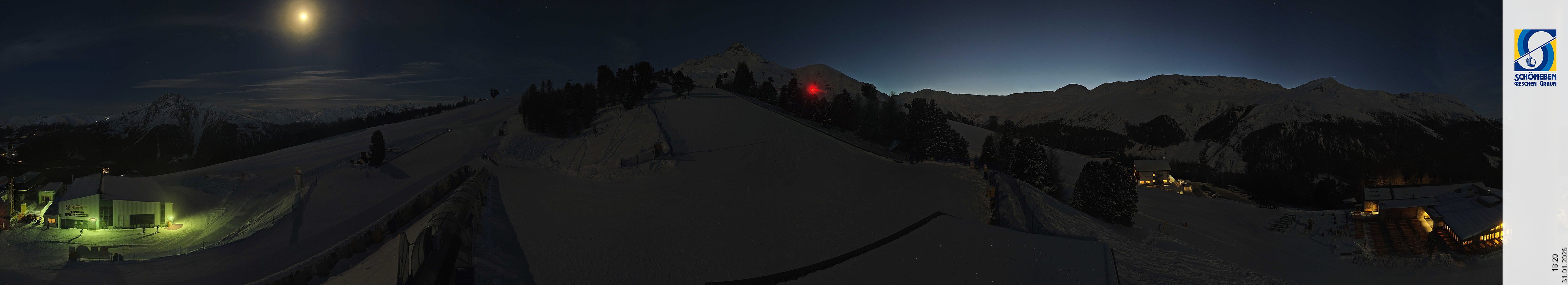 Archiv Foto Webcam Schöneben - Panoramablick von der Mittelstation