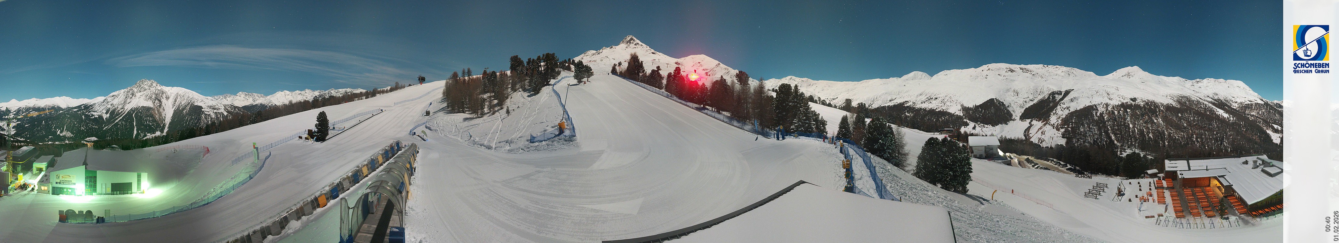 Archiv Foto Webcam Schöneben - Panoramablick von der Mittelstation