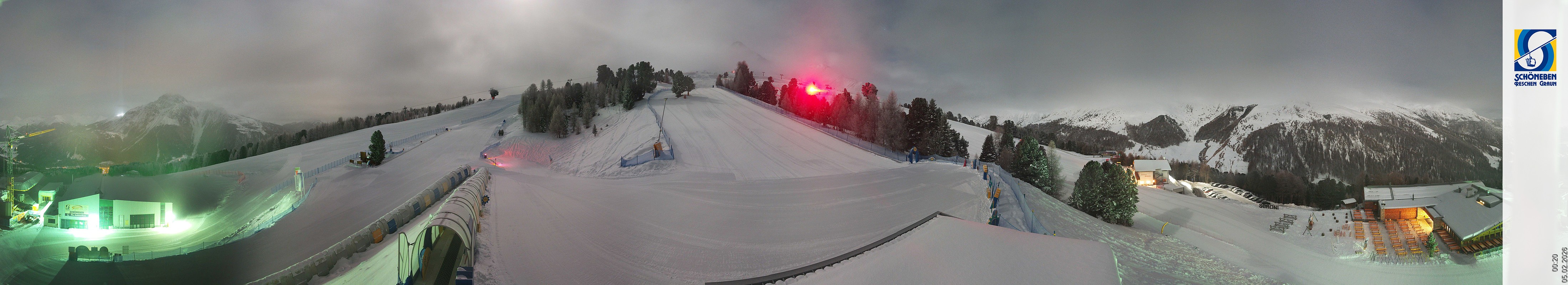 Archiv Foto Webcam Schöneben - Panoramablick von der Mittelstation