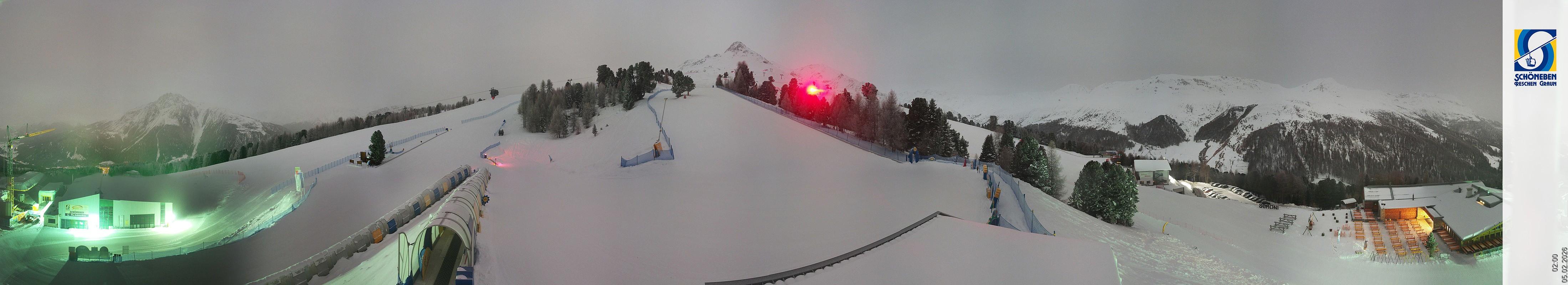 Archiv Foto Webcam Schöneben - Panoramablick von der Mittelstation