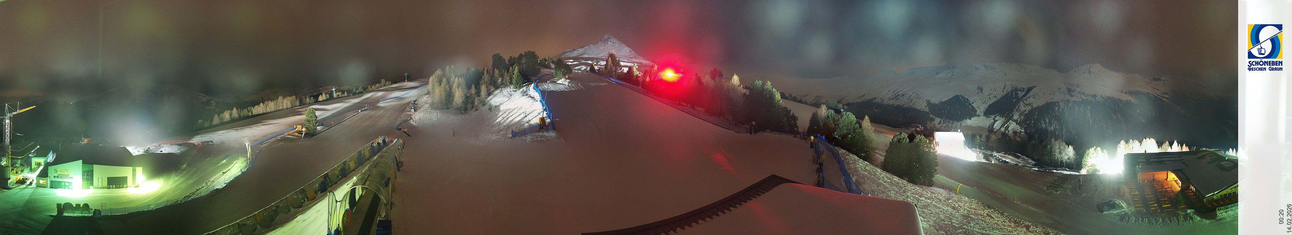 Archiv Foto Webcam Schöneben - Panoramablick von der Mittelstation