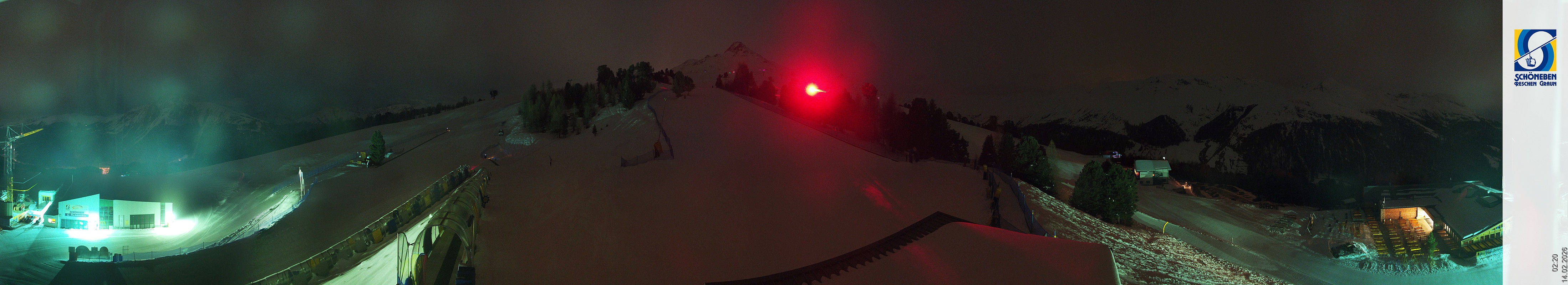 Archiv Foto Webcam Schöneben - Panoramablick von der Mittelstation