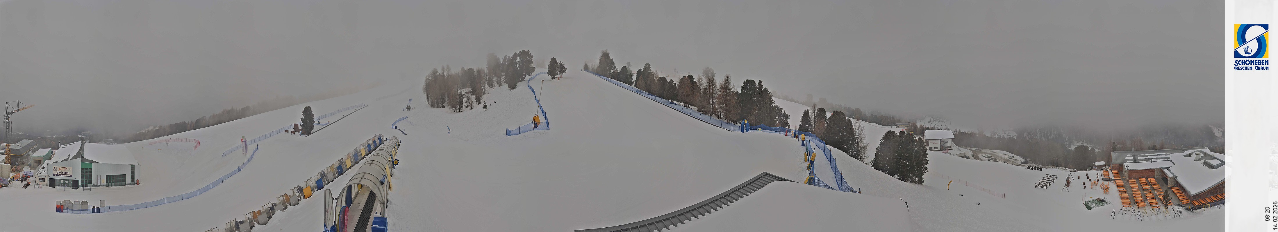 Archiv Foto Webcam Schöneben - Panoramablick von der Mittelstation