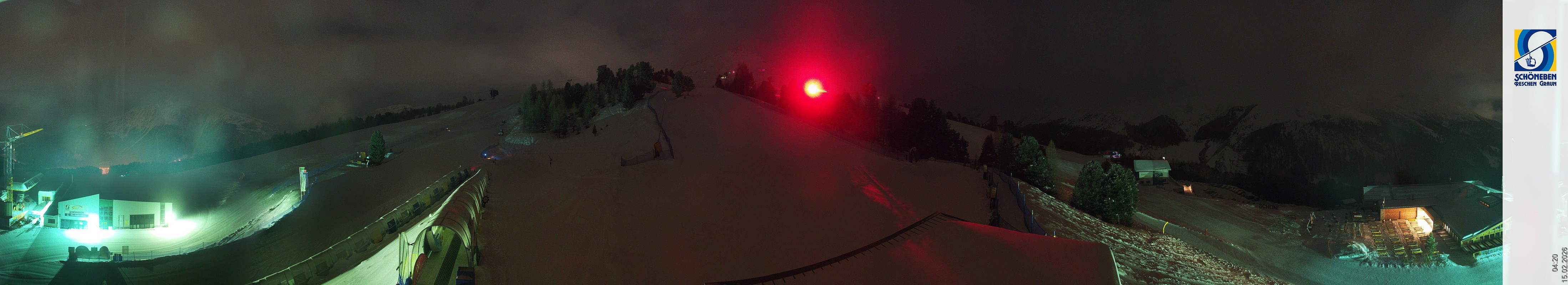 Archiv Foto Webcam Schöneben - Panoramablick von der Mittelstation