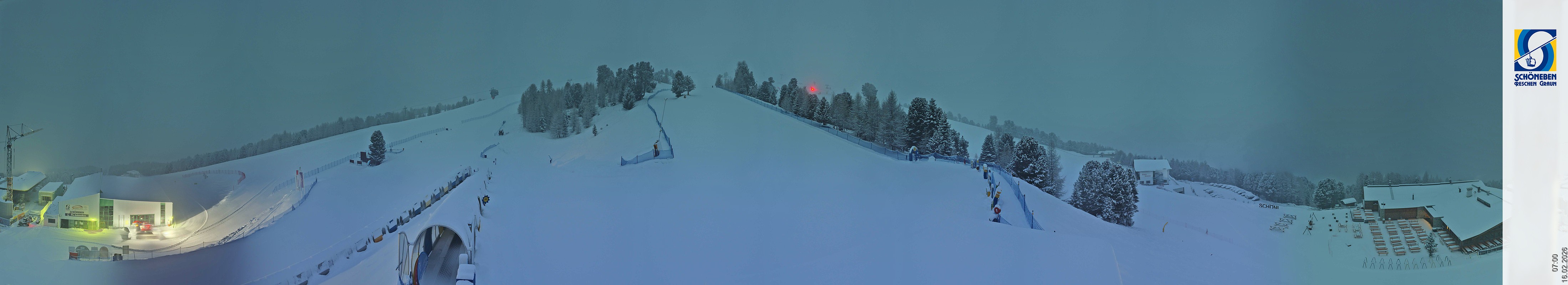 Archiv Foto Webcam Schöneben - Panoramablick von der Mittelstation