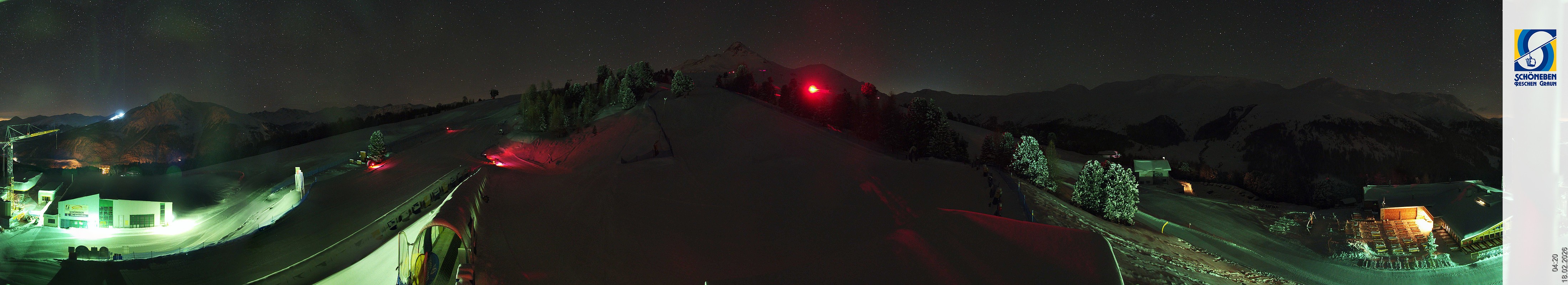 Archiv Foto Webcam Schöneben - Panoramablick von der Mittelstation