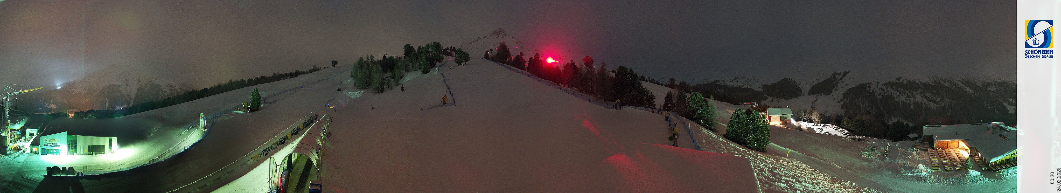 Archiv Foto Webcam Schöneben - Panoramablick von der Mittelstation