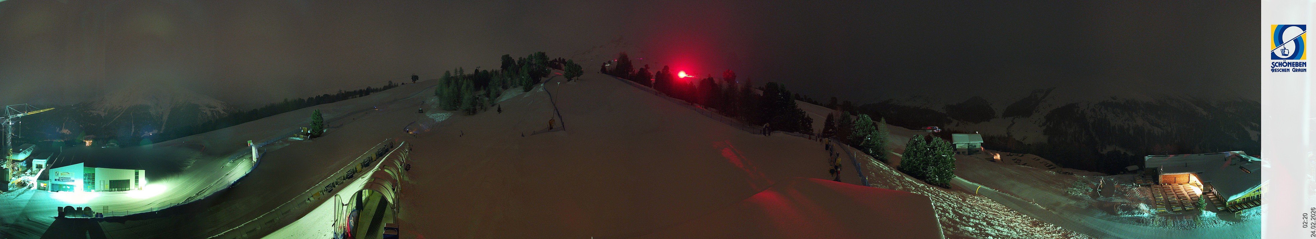 Archiv Foto Webcam Schöneben - Panoramablick von der Mittelstation