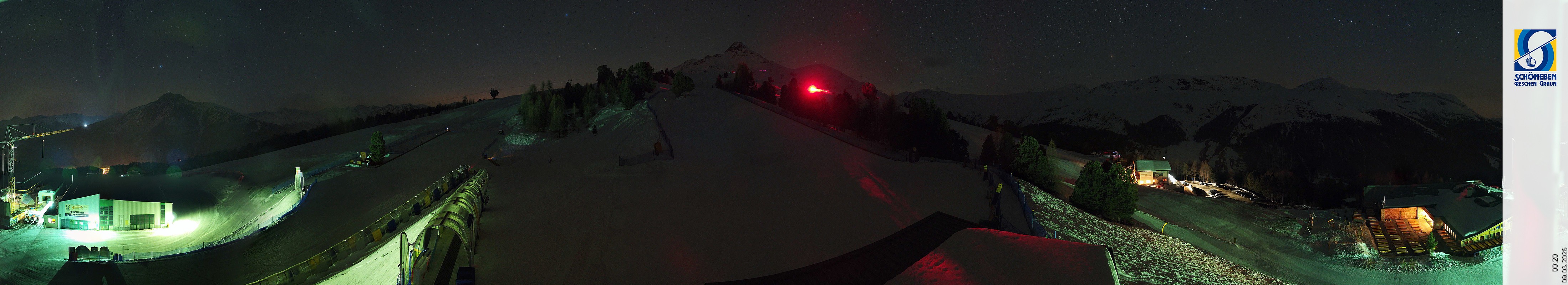 Archiv Foto Webcam Schöneben - Panoramablick von der Mittelstation