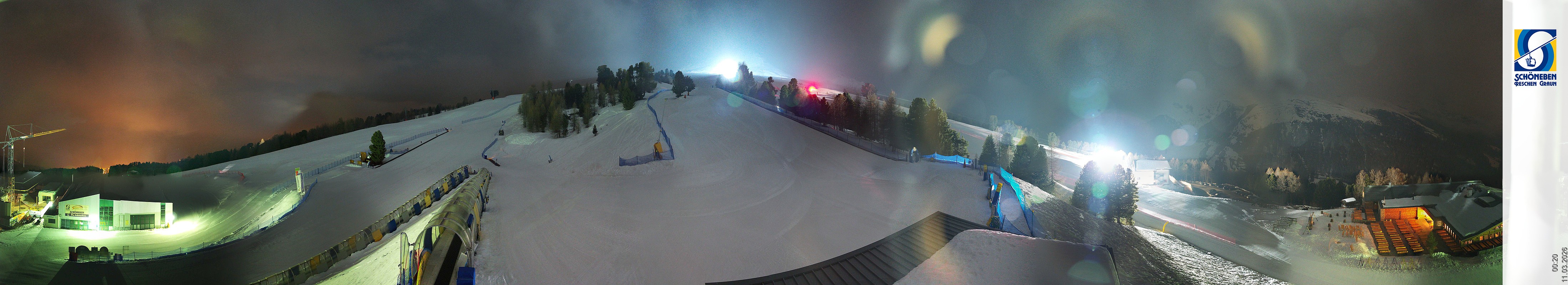 Archiv Foto Webcam Schöneben - Panoramablick von der Mittelstation