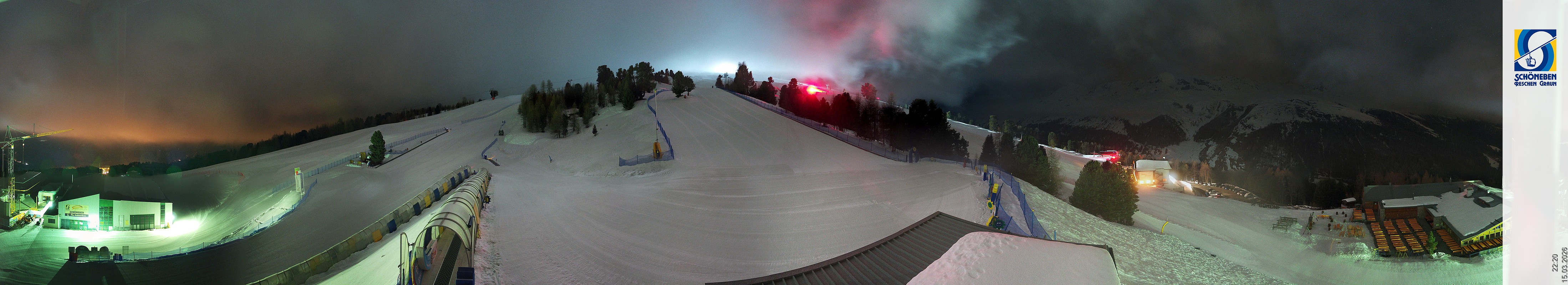 Archiv Foto Webcam Schöneben - Panoramablick von der Mittelstation