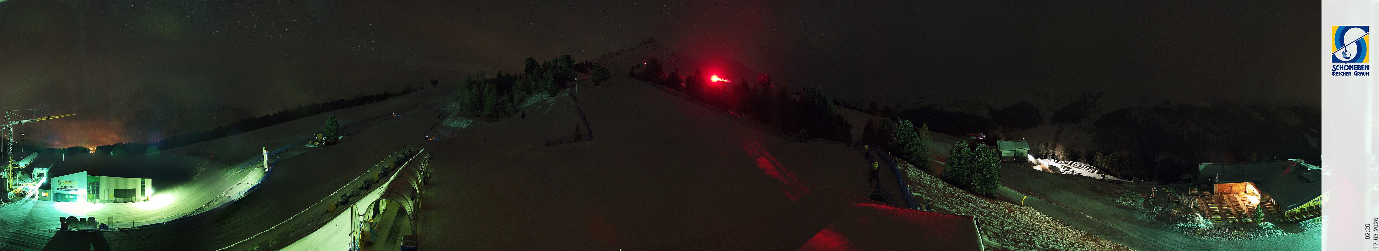 Archiv Foto Webcam Schöneben - Panoramablick von der Mittelstation