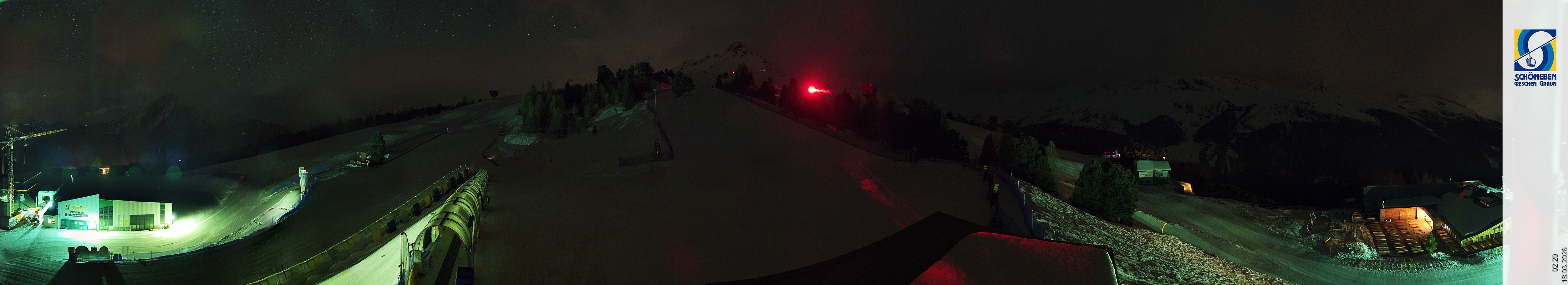 Archiv Foto Webcam Schöneben - Panoramablick von der Mittelstation